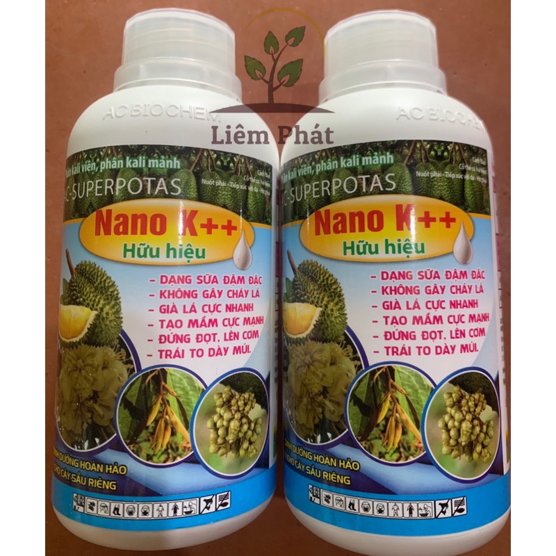 nano K++ hữu hiệu chai 500ml của An phát nông