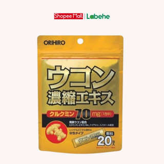 Tinh bột nghệ giải rượu Orihiro 20 gói