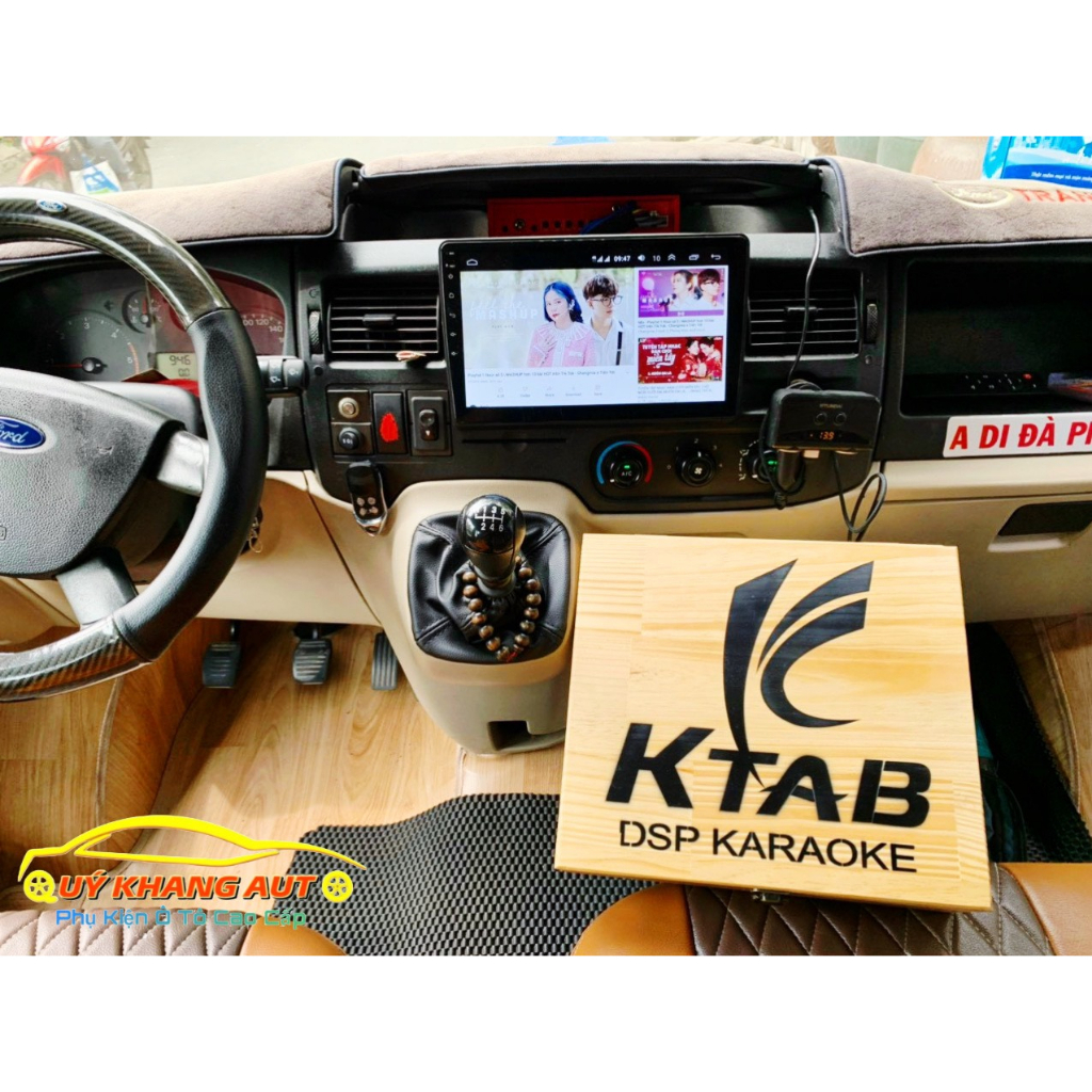 BỘ KARAOKE TRÊN XE Ô TÔ,XE KHÁCH,XE TẢI KTAB