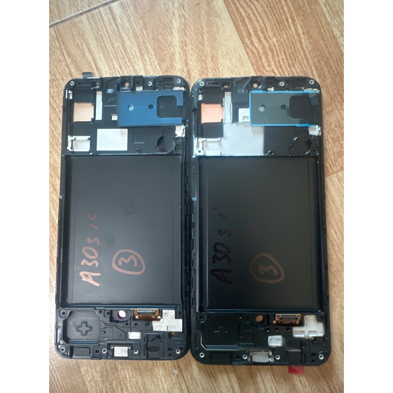 Màn Hình Samsung Galaxy A30s / A307 oled 2ic Liền Khung, Màu Đen