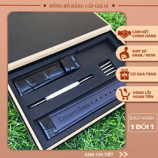 Dây đồng hồ da Orient star size 20 22mm cho đồng hồ đeo tay