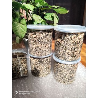 Muối vừng hạt dinh dưỡng đặc biệt ( có thêm, macca, óc chó đỏ, hộp 250gr)