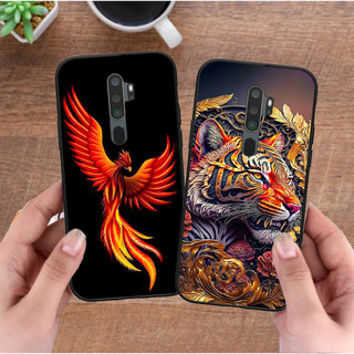 Ốp Oppo A5 2020 , A9 2020 in hình rồng long phượng hổ báo bọ cạp cá chép