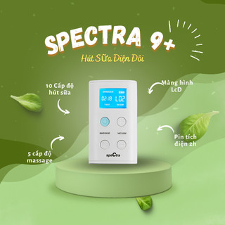 [MÁY CHÍNH HÃNG 100%] Máy hút sữa điện đôi Spectra 9plus