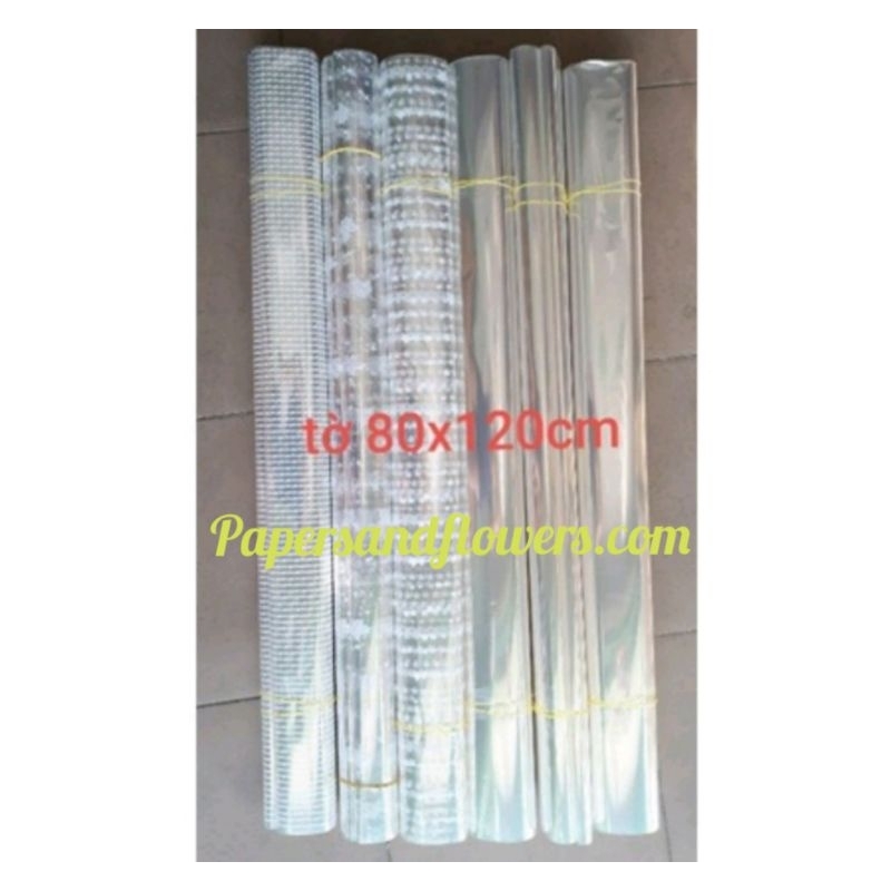 Giấy kiếng gói quà tết dạng tờ 80x120cm