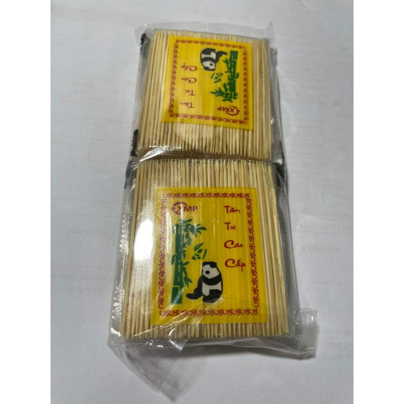 10 bịch tâm xỉa răng gấu trúc. cao cấp