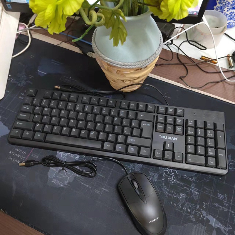 BỘ PHÍM CHUỘT VĂN PHÒNG KM-200 bảo hành 12 tháng