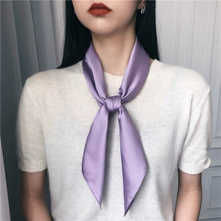 Khăn choàng cổ lụa thanh lịch size 70x70cm Khăn turban lụa vuông