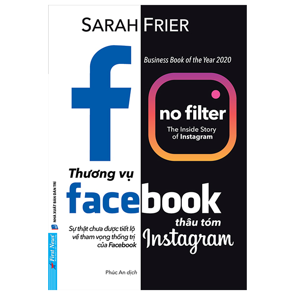 Sách - Thương Vụ Facebook Thâu Tóm Instagram - FIRST NEWS