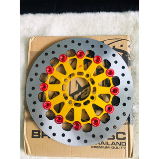 Đĩa king drag v2 267mm 12 khoen đỏ