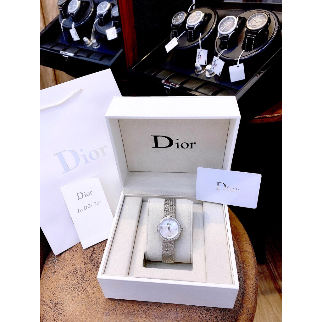 Đồng hồ nữ cao cấp Christian Di0r La D De Di0r CD047111M001 Watch,Full box,Luxury Diamond Watch