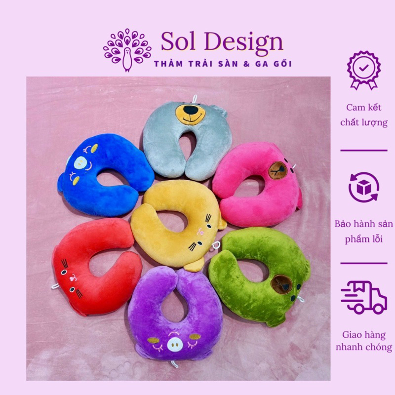 Gối Chữ U SOL Thoáng Khí Đàn Hồi Tốt