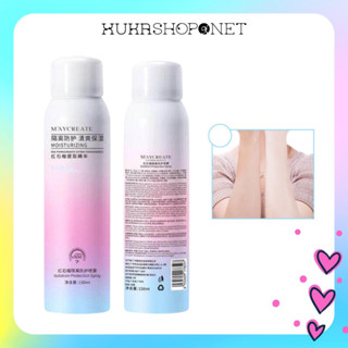 [Nội địa trung] Xịt Chống Nắng Dưỡng Trắng Da MayCreate Moisturizing 150ml giúp chống nắng, nâng tông và căng bóng da