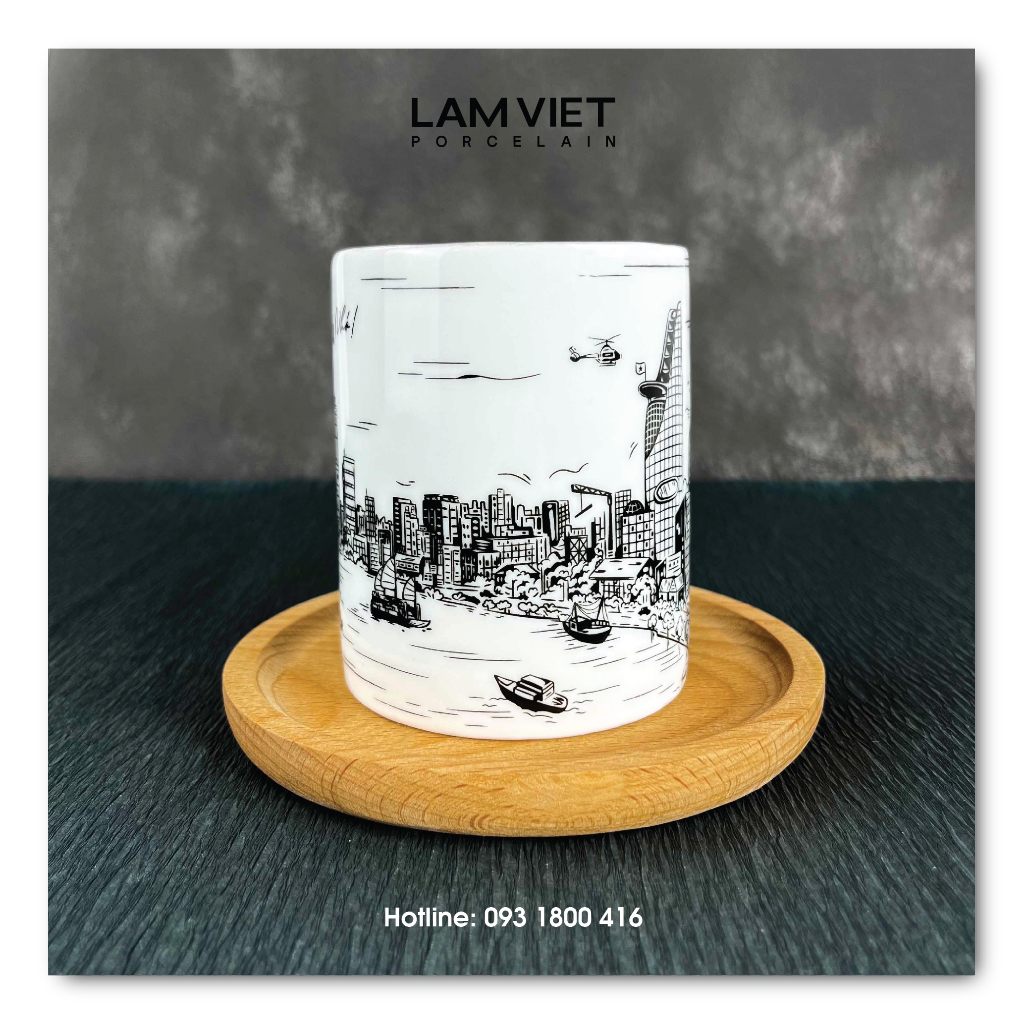 Ly sứ trà Sài Gòn