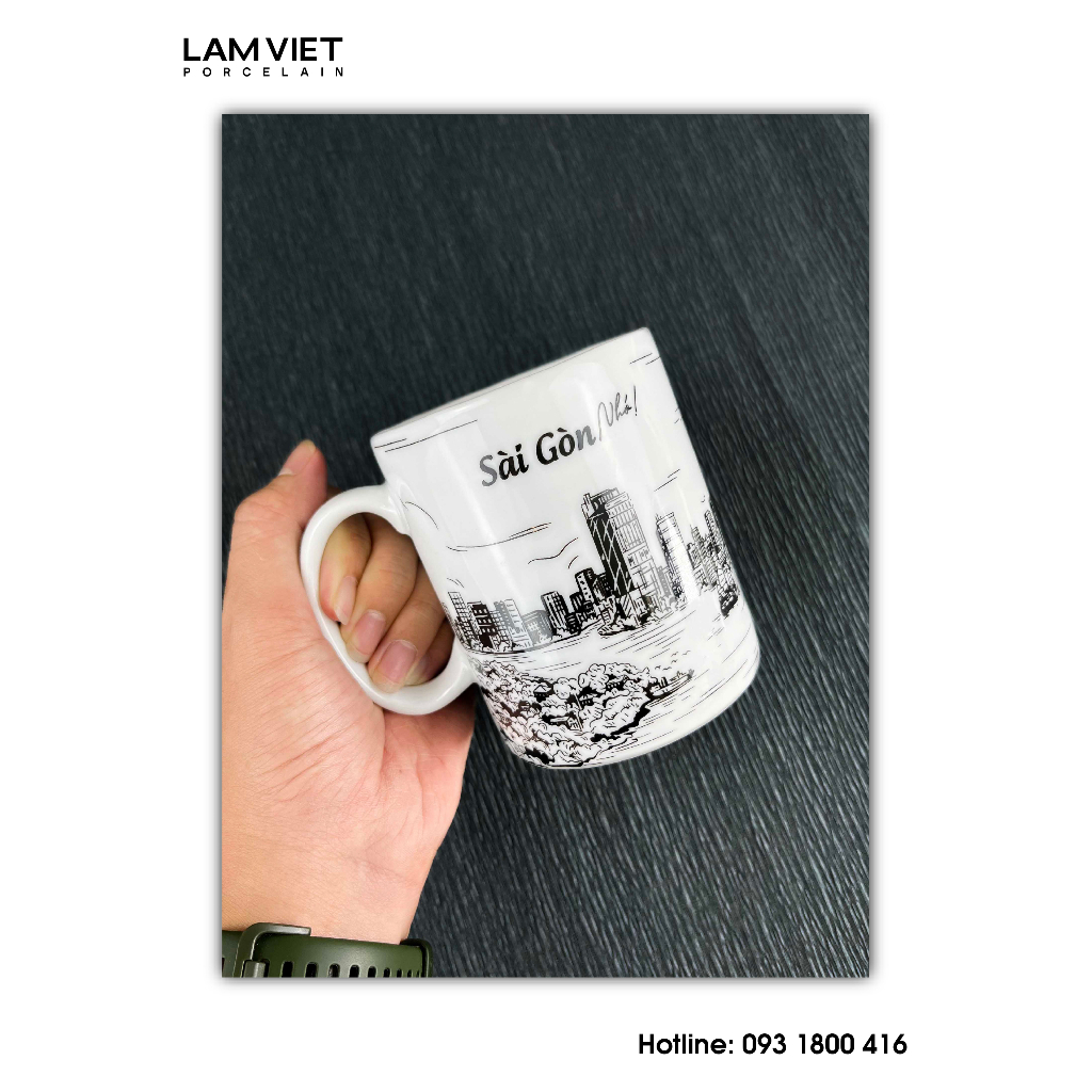 Ly sứ trà Sài Gòn
