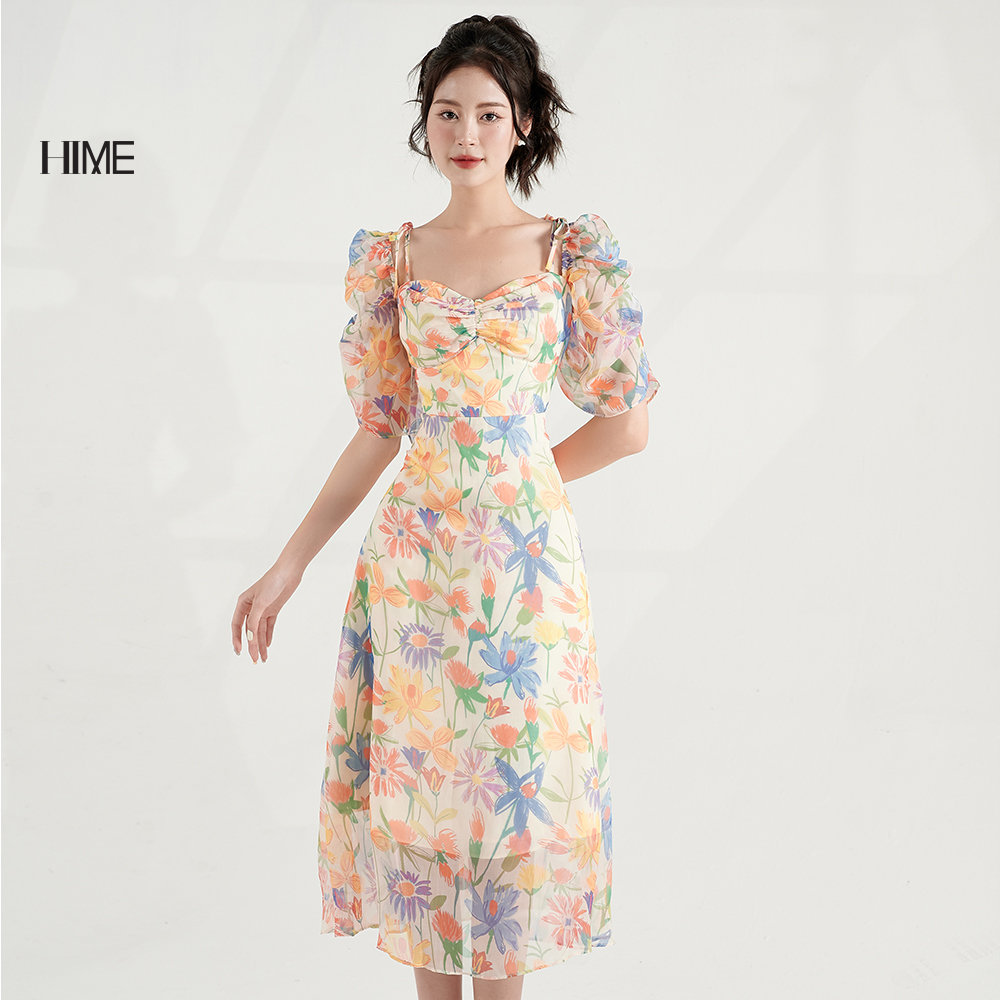 Váy midi trễ vai HIME H133BF3D1223