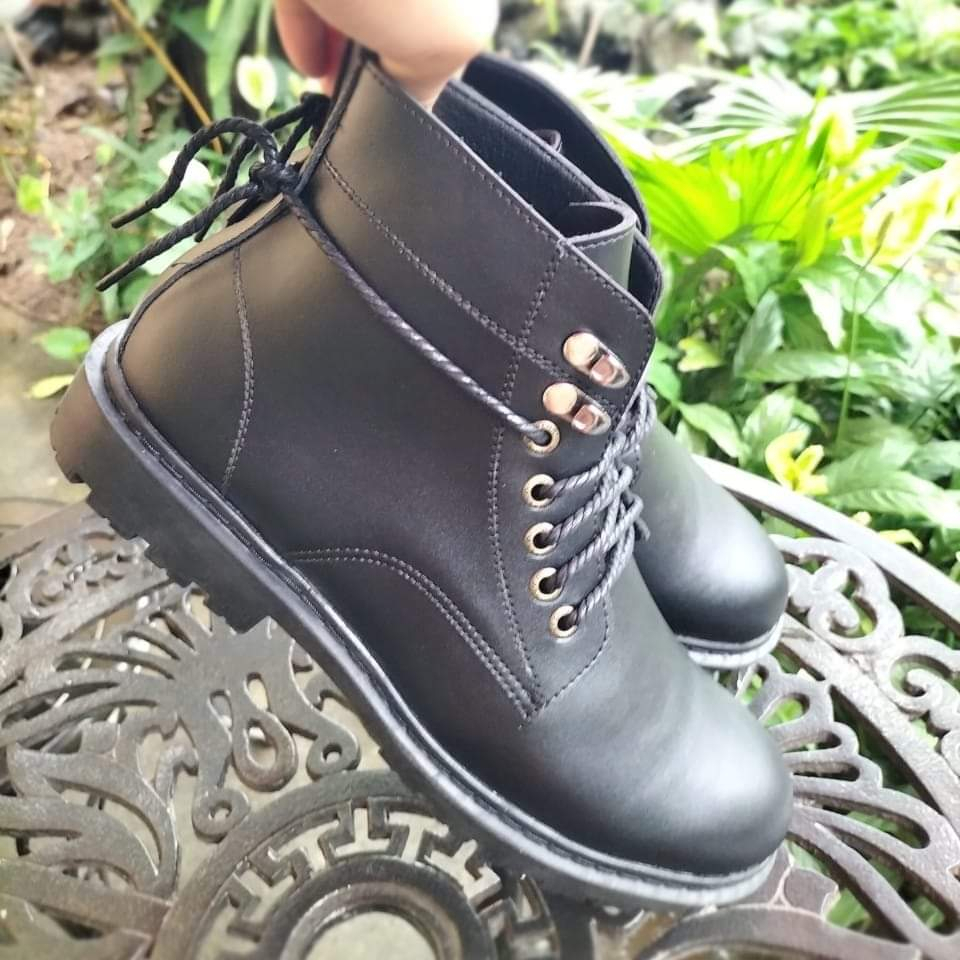 Giày Boots Doc.025 Full Black ⚡ CỰC XỊN ⚡ size 38->43 Sunor Shoes Bảo hành 1 năm