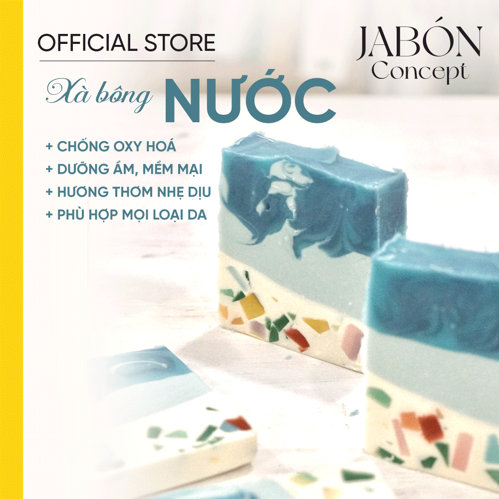 Xà Bông Organic NƯỚC 100gram Tinh Dầu Bạch Đàn Chanh Dưỡng Ẩm Thiên Nhiên Jabón Concept
