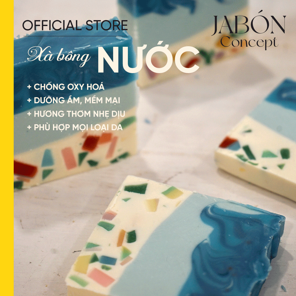 Xà Bông Organic NƯỚC 100gram Tinh Dầu Bạch Đàn Chanh Dưỡng Ẩm Thiên Nhiên Jabón Concept