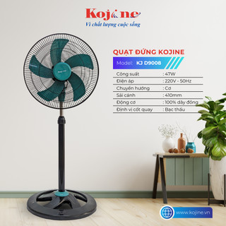 Quạt cây đứng kojine 47w - kj d9008, hàng chính hãng