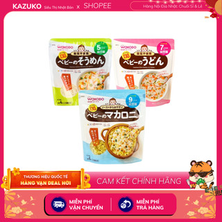 Mì nui somen cho bé ăn dặm wakodo udon 5m+ 7m+ 9m+