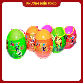 [ kẹo đồ chơi trẻ em ] Trứng khủng long Super Kids 40g