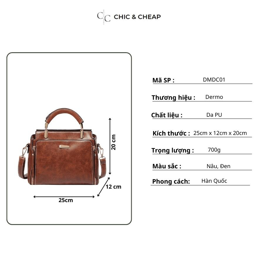 Túi xách nữ công sở thời trang CHIC & CHEAP -DERMO M3