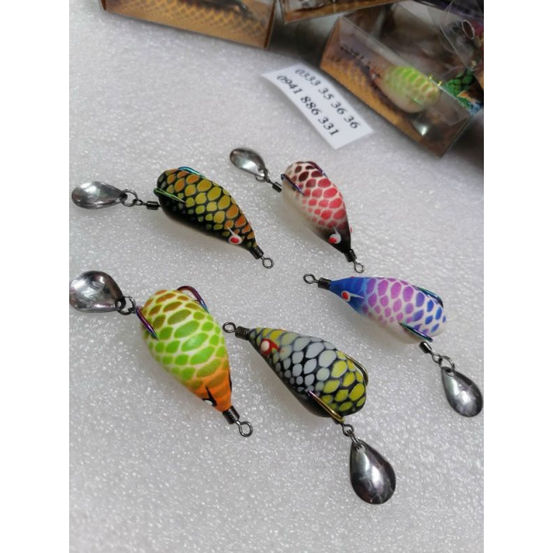 Nhái F35 New 2023 Chính Hãng TNTlure ,Lưỡi TiTan 35mm 8gram chuyên câu lure.