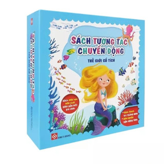 Sách tương tác chuyển động - hộp quà 03 tập thế giới cổ tích - đinh tị books