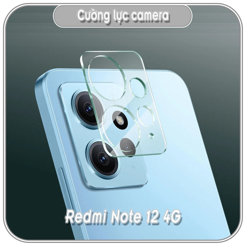 Cường lực Camera cho Redmi Note 12 - 12 Pro 4G 5G - 12 Pro Plus - Note 12S
