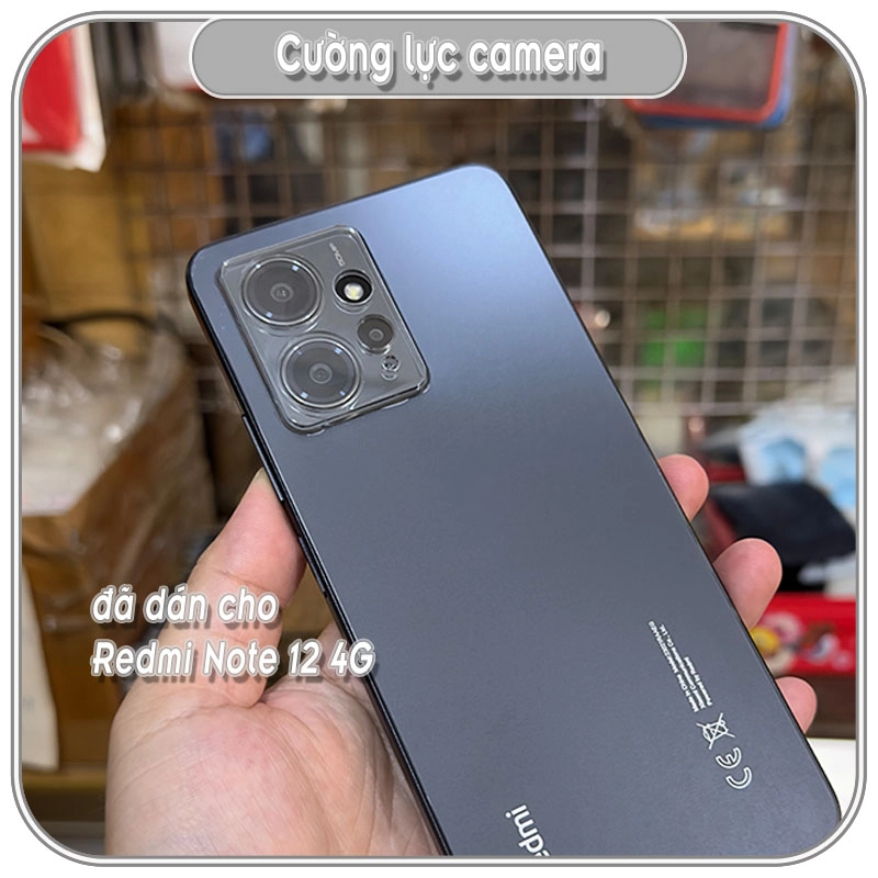 Cường lực Camera cho Redmi Note 12 - 12 Pro 4G 5G - 12 Pro Plus - Note 12S