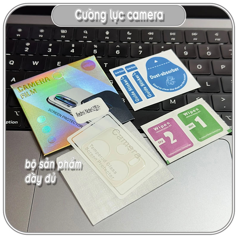 Cường lực Camera cho Redmi Note 12 - 12 Pro 4G 5G - 12 Pro Plus - Note 12S