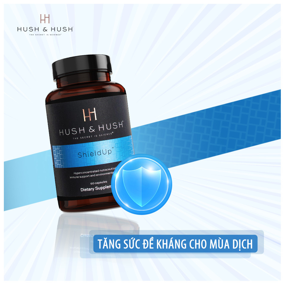 Viên uống chống nắng Hush & Hush Shield Up 60 viên