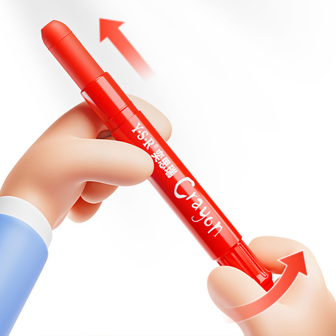 Bút sáp lụa màu vẽ tranh an toàn cho bé lâu dễ dàng không độc hại không làm bẩn tay bé