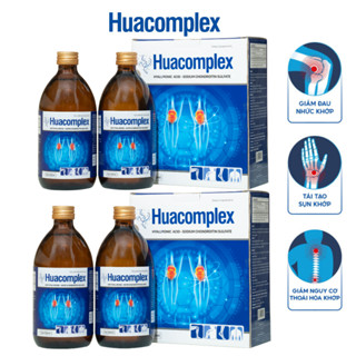 Combo 2 Hộp Dịch Uống Huacomplex Phòng Ngừa Và Hỗ Trợ Điều Trị Thoái Hoá Xương Khớp, Giảm Đau Tái Tạo Sụn Khớp 1000ML