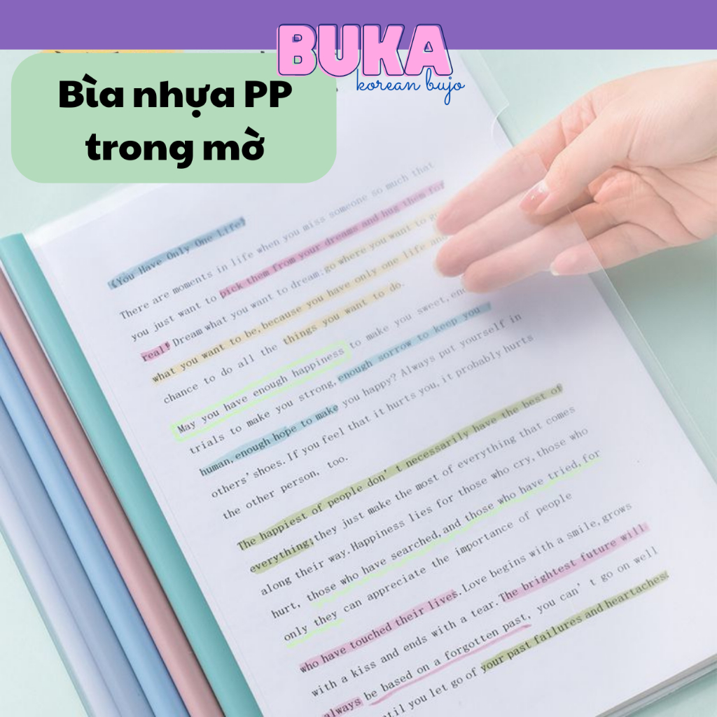 File kẹp tài liệu gáy rút  A4 đựng tài liệu Buka Dành Cho Học Sinh Túi Kẹp Hồ Sơ, Giấy, Tài liệu