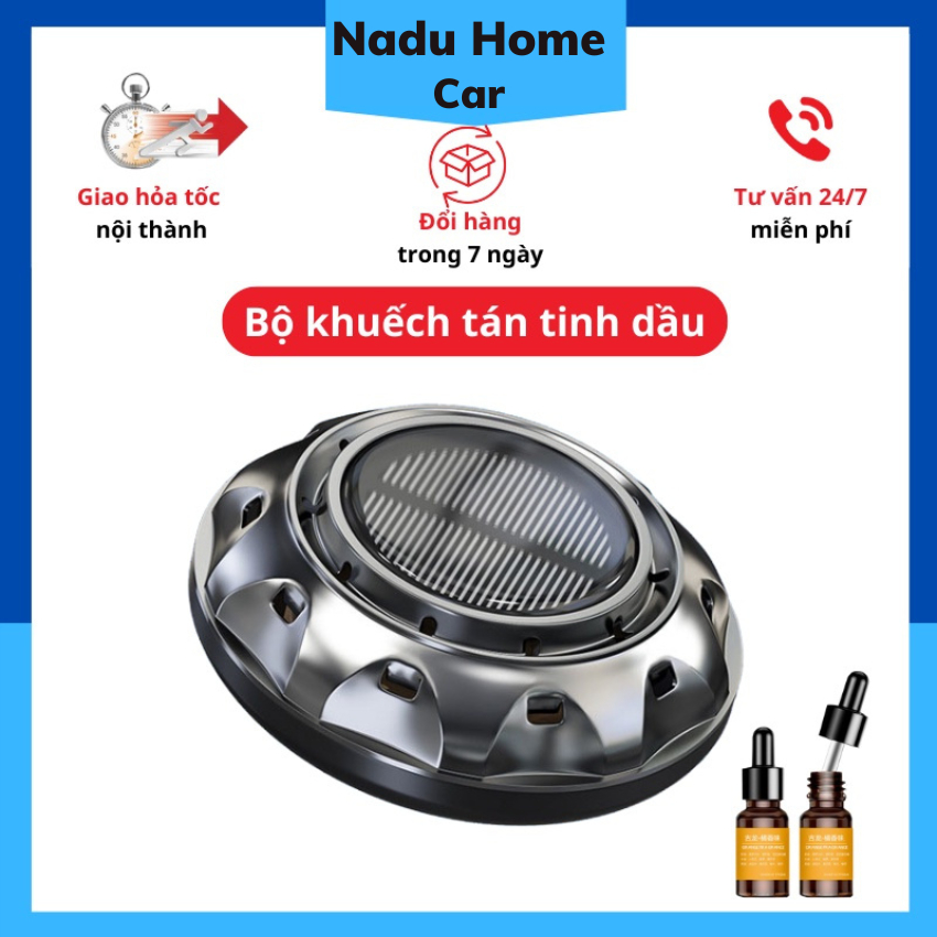 Máy khuếch tán tinh dầu,nước hoa ô tô sử dụng năng lượng mặt trời cao cấp,thiết kế sang trọng,đế chống trượt