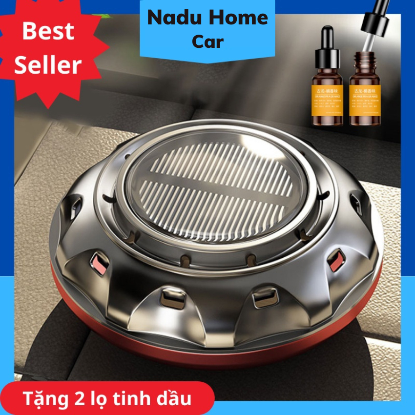 Máy khuếch tán tinh dầu,nước hoa ô tô sử dụng năng lượng mặt trời cao cấp,thiết kế sang trọng,đế chống trượt