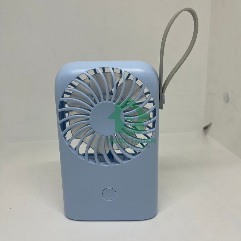 Quạt sạc cầm tay kiểu hộp DP1430 màu pastel