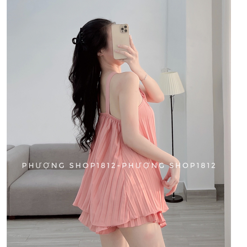Sét 2 Dây Dập Ly_Quần Đùi Bao Mát cho mùa hè _ảnh thật