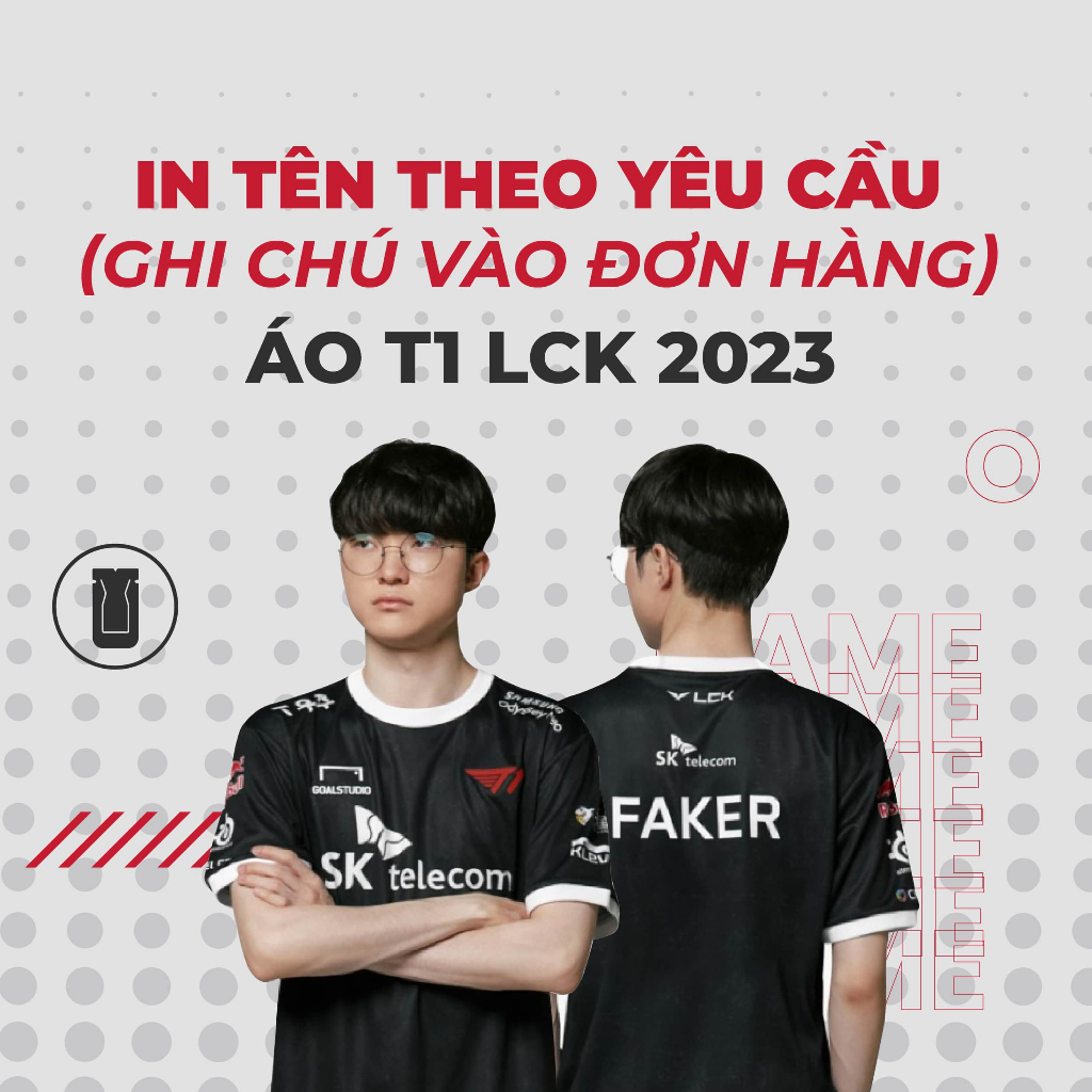 Áo Thun Thi Đấu T1 MSI 2023-LCK 2023-LCK 2022-CKTG 2022 FULL LOGO Bởi QUR STUDIO