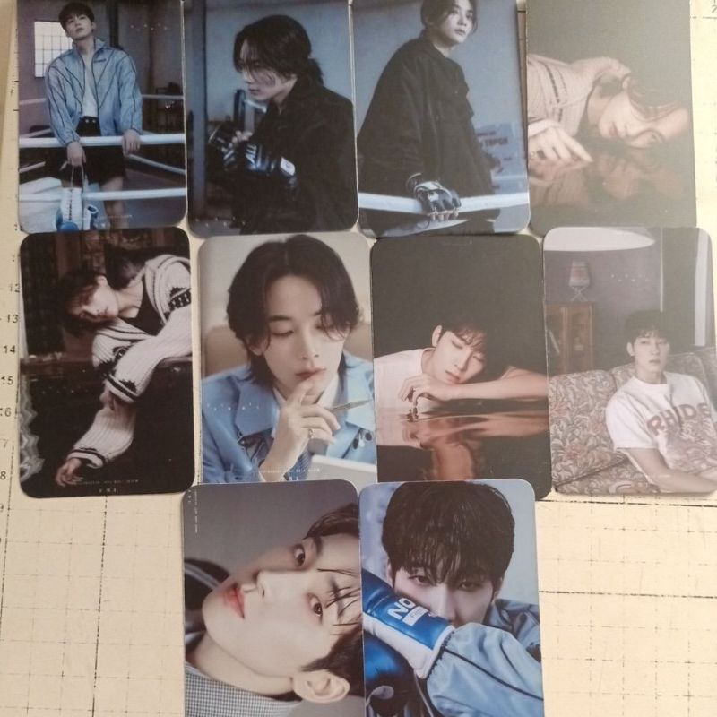 Set 5 card giấy bo góc in 2 mặt ảnh nhóm Seventeen - FML