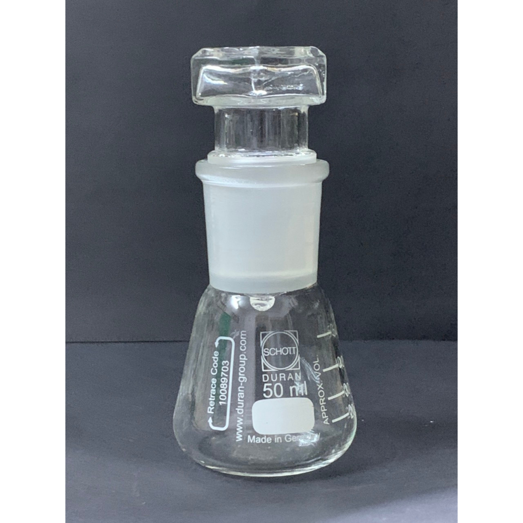 Bình tam giác/Bình nón 100ml nhám 29/32
