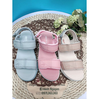 sandan nữ(bé gái) đế eva siêu nhé(DEG008000hồng,kem,xám)dép đi học đi chơi,du lịch