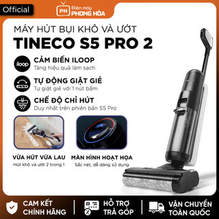 Máy hút bụi lau nhà khô, ướt Tineco FLOOR ONE S5 PRO 2- Bản Quốc Tế