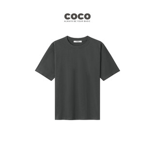 Áo thun trơn COCO 100% cotton 250gsm form oversize