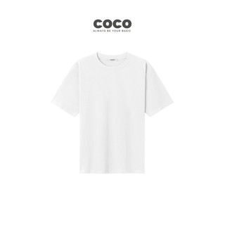 Áo thun trơn COCO 100% cotton 250gsm form oversize