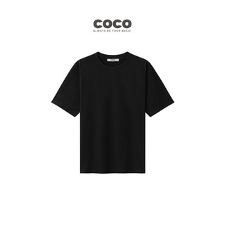 Áo thun trơn COCO 100% cotton 250gsm form oversize