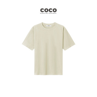 Áo thun trơn COCO 100% cotton 250gsm form oversize