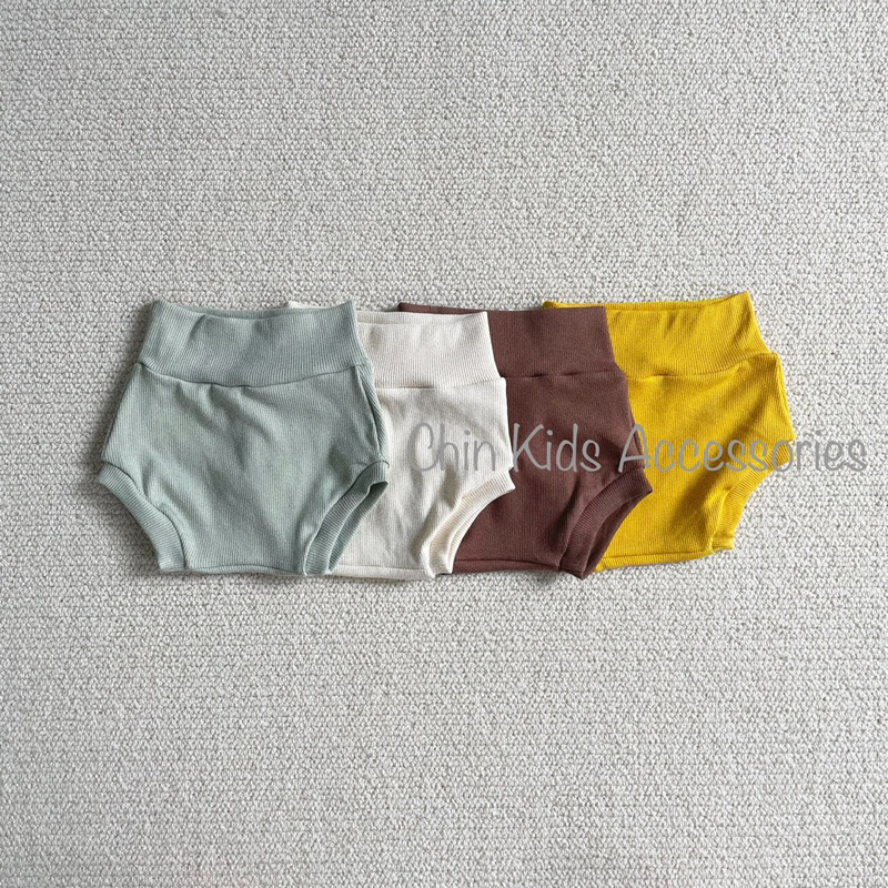Chip đùi, quần lót cạp vải, quần mặc ngoài bỉm cho bé 0-12 tháng